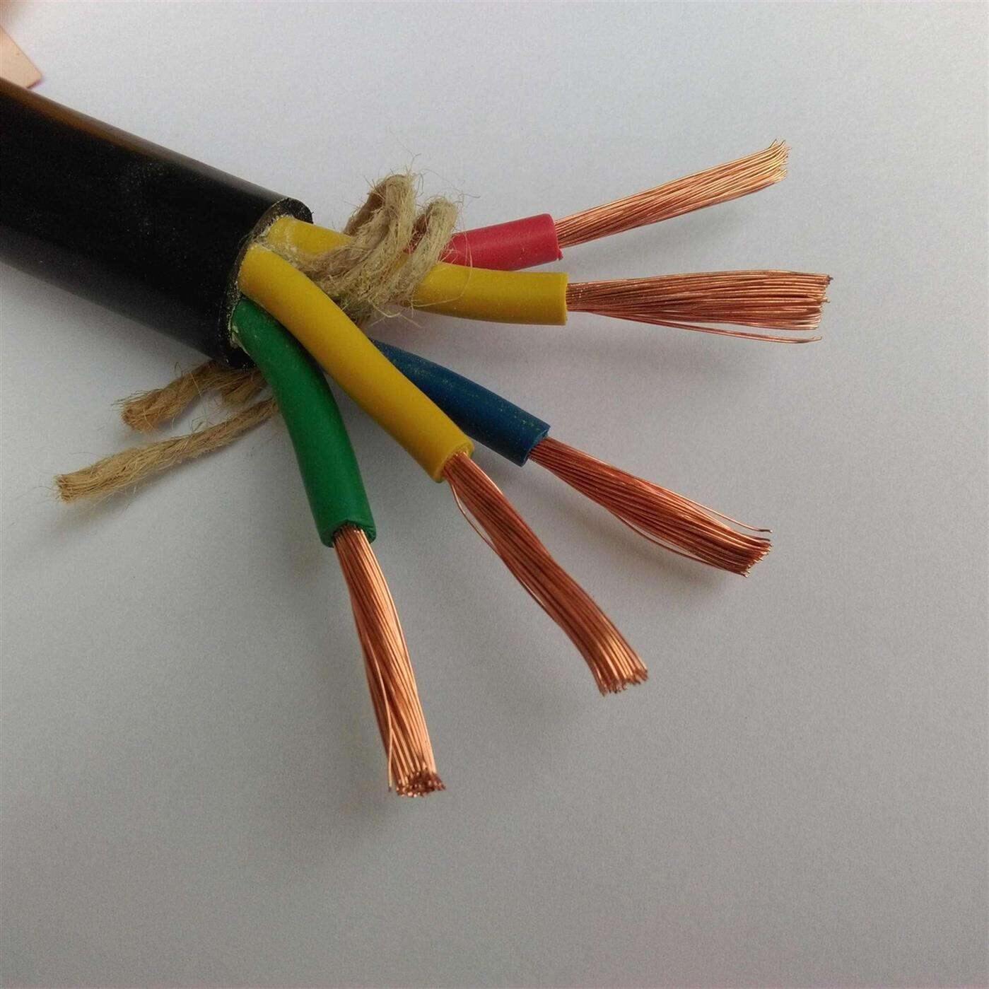 450/750v Multicore 5 core 1.0mm2 Cable de control blindado Cable aislado de PVC con revestimiento de PVC 18 AWG Cable de control de cobre blindado STA apantallado