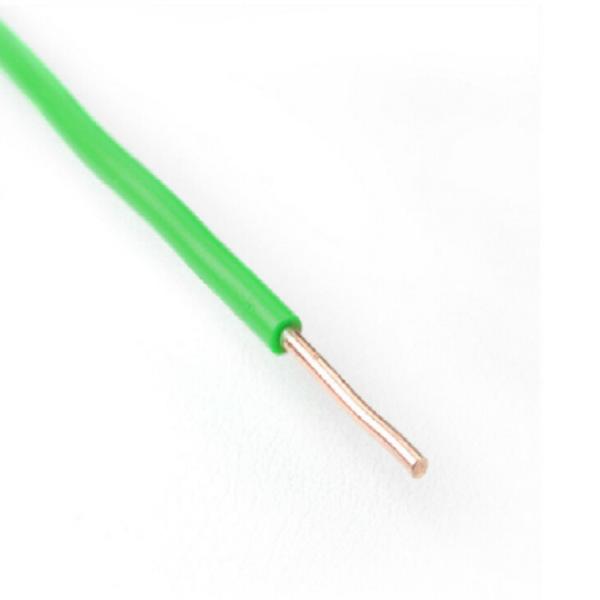 Venta al por mayor de China 1,5mm Conductor de cobre rígido con aislamiento de PVC cableado fijo de un solo núcleo 16 awg H07V-U Cable de conexión a tierra para construcción de viviendas