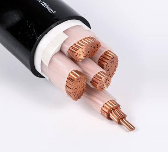 600/1000 voltios Bajo voltaje 5 núcleos 1,5 mm2 Cobre multinúcleo 5c 35 mm nyy cable de pvc Cable de alimentación blindado de alambre de acero SWA STA con aislamiento de PVC aislado XLPE