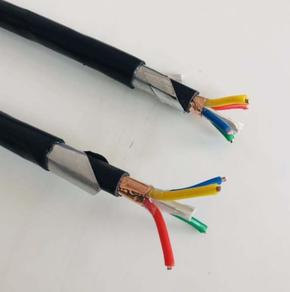 Precio al por mayor PVC aislado trenza de alambre de cobre blindado SWA STA blindado multinúcleo 0,5 mm 0,75 mm 1,5 mm 1 mm 2,5 mm instrumentación cables de alambre eléctrico