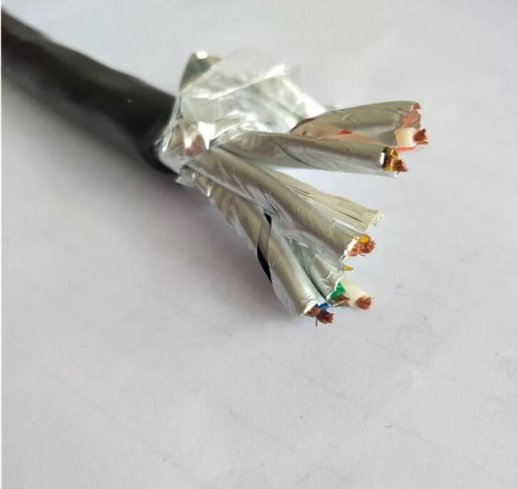 2x2x16AWG Al Foil Shielded Instrumentation Cable 16AWG Colectivo Screened Instrument Cable