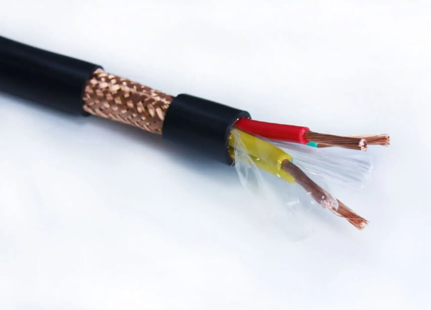 450/750v xlpe/pvc cubierta de aislamiento de alambre de cobre blindado automotriz Multicore 12 core 2.5mm2 LIYY Shield Signal Cable de Control Flexible